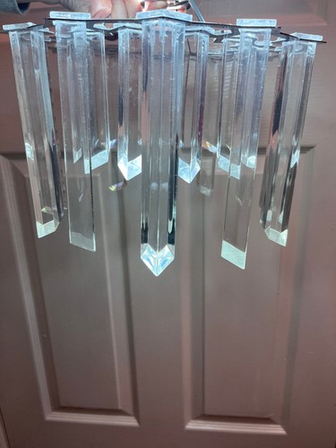 Chandelier acrylic prism - acrylic,