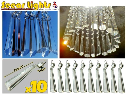 Chandelier light lamp parts - 10,