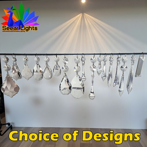 Choice droplets cut glass - of,