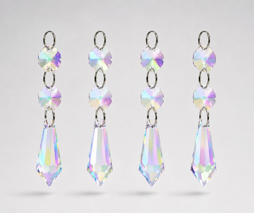 Iridescent crystal - 4x,