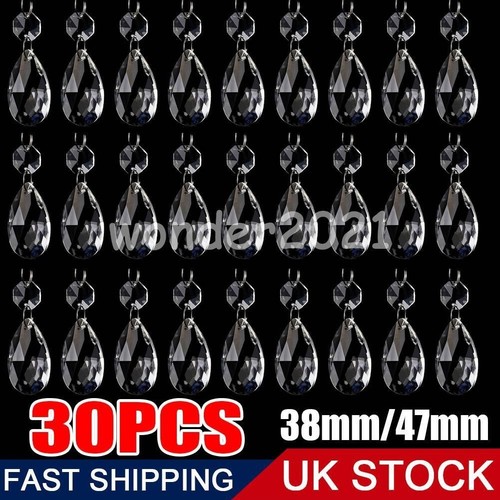 Pcs clear glass crystal - clear,