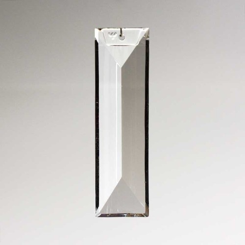 Clear crystal faceted - clear,