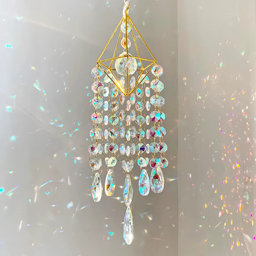 Crystal suncatcher prism - k9,