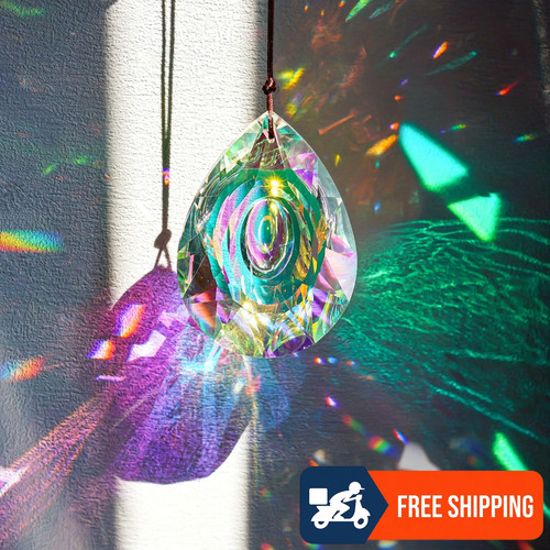 Dragon eye crystal suncatcher - eye,
