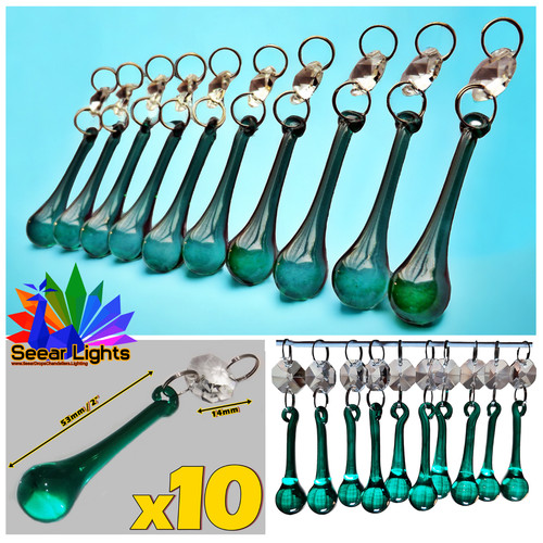 Peacock green orb - 10,
