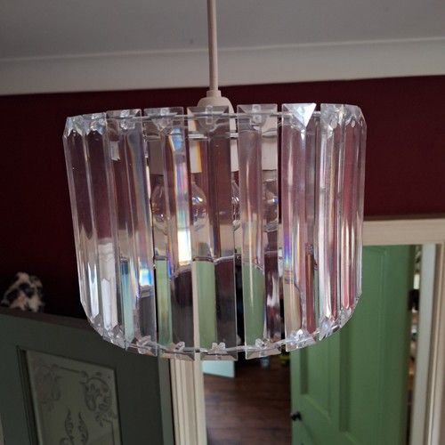 Pendant prism acrylic light - pendant,