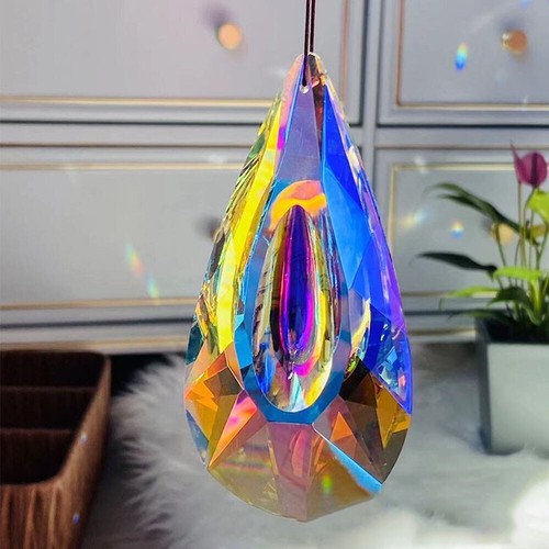 Crystal suncatcher prism large - crystal,