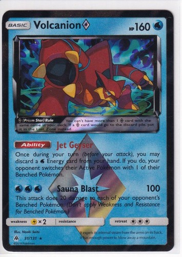 Volcanion prism star holofoil - prism,