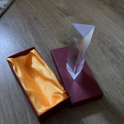 Glass triangular prism physics - prism,