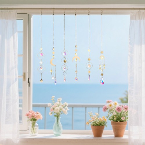 Gold piece prism crystal - prism,