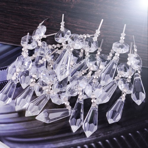 20x clear crystal chandelier - clear,