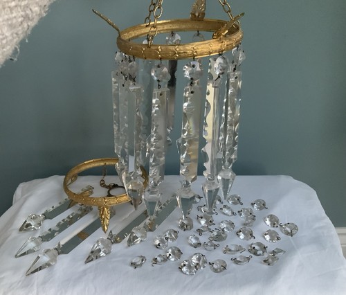 Antique cut crystal glass - antique,