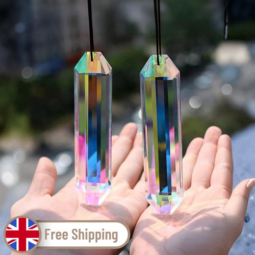 2pcs large crystal sun catcher - 2pcs,