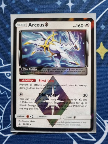 Arceus prism star 131 - arceus, 96/131
