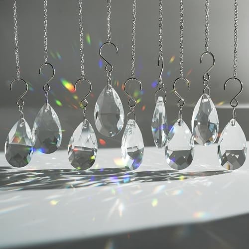 10pcs crystal suncatcher - 10pcs,